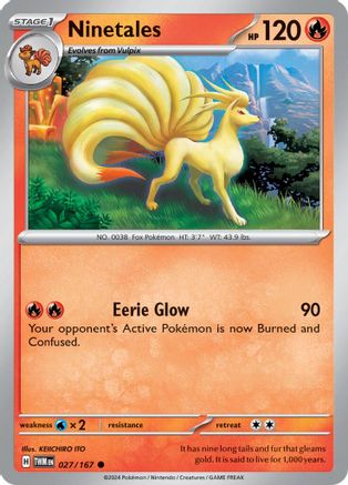 Ninetales (TWM-027) (Reverse Holofoil)