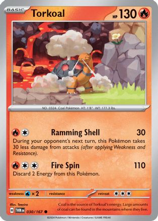 Torkoal (TWM-030) (Reverse Holofoil)