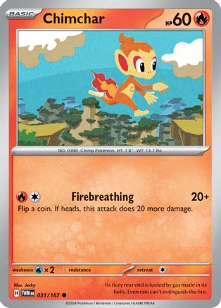 Chimchar (TWM-031) (Reverse Holofoil)