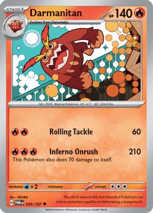 Darmanitan (TWM-035) (Reverse Holofoil)