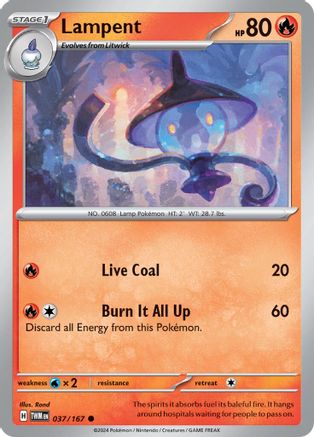 Lampent (TWM-037) (Reverse Holofoil)