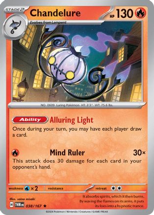 Chandelure (TWM-038) (Reverse Holofoil)