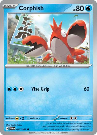 Corphish (TWM-047) (Reverse Holofoil)