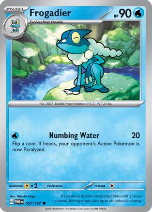 Frogadier (TWM-057) (Reverse Holofoil)
