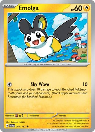 Emolga (TWM-069) (Reverse Holofoil)