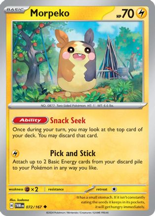 Morpeko (TWM-072) (Reverse Holofoil)