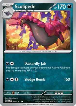 Scolipede (TWM-117) (Reverse Holofoil)