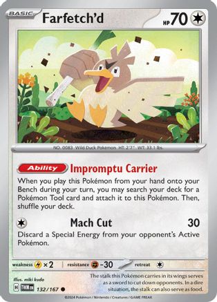 Farfetch'd (TWM-132) (Reverse Holofoil)