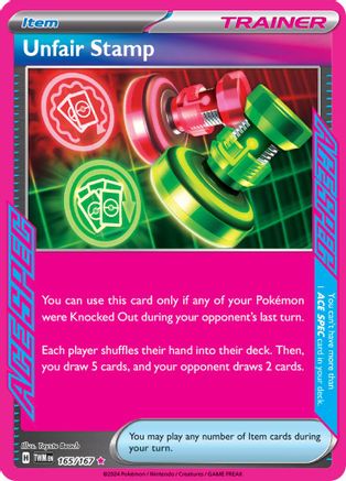 Unfair Stamp (TWM-165) (Holofoil)