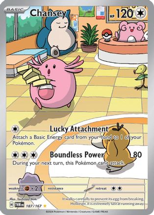 Chansey (TWM-187) (Holofoil)