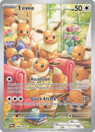 Eevee (TWM-188) (Holofoil)