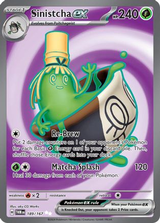 Sinistcha ex (TWM-189) (Holofoil)