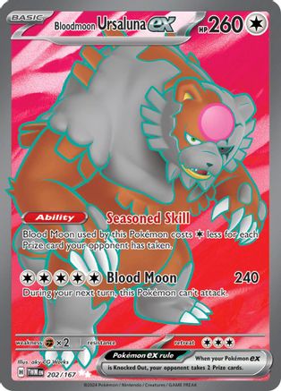 Bloodmoon Ursaluna ex (TWM-202) (Holofoil)