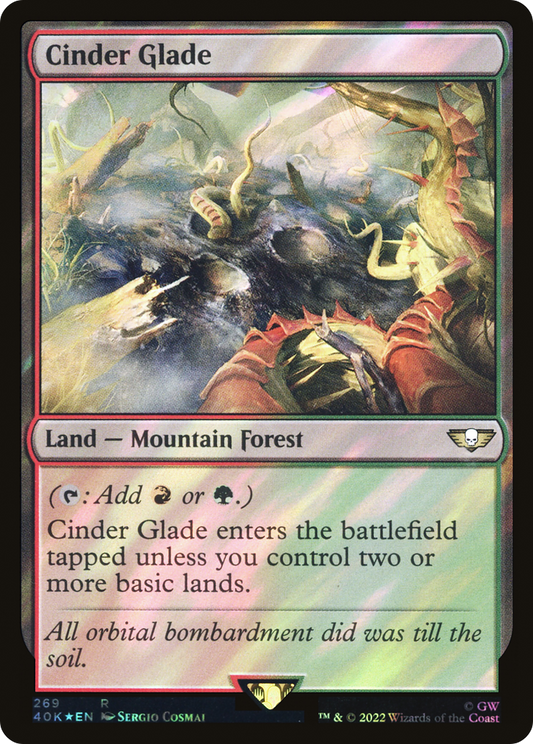 Cinder Glade (40K-269★) (Surge Foil)