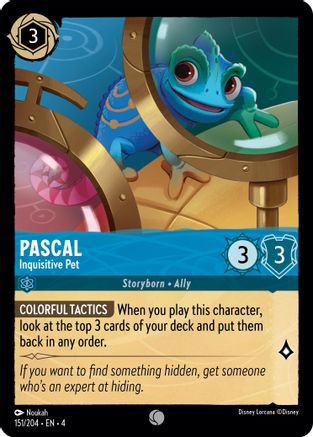 Pascal - Inquisitive Pet (4-151) (Cold Foil)