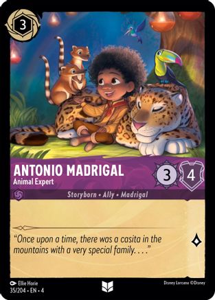 Antonio Madrigal - Animal Expert (4-035) (Cold Foil)