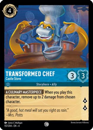 Transformed Chef - Castle Stove (4-157) (Cold Foil)