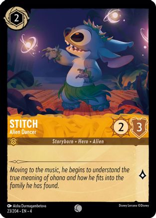 Stitch - Alien Dancer (4-023) (Cold Foil)