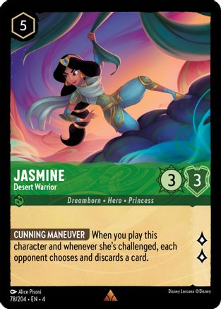 Jasmine - Desert Warrior (4-078) (Cold Foil)