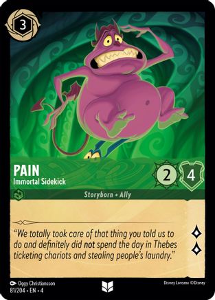 Pain - Immortal Sidekick (4-081) (Cold Foil)