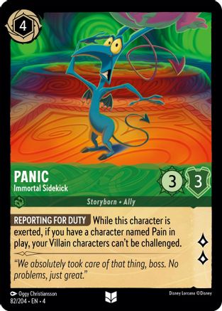 Panic - Immortal Sidekick (4-082) (Cold Foil)