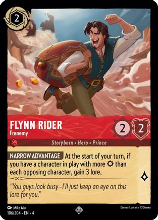 Flynn Rider - Frenemy (4-106) (Cold Foil)