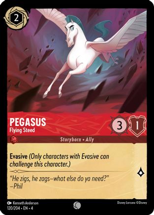 Pegasus - Flying Steed (4-120) (Cold Foil)