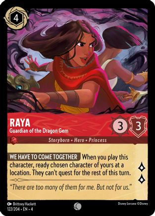 Raya - Guardian of the Dragon Gem (4-122)