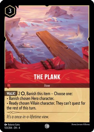 The Plank (4-133) (Cold Foil)
