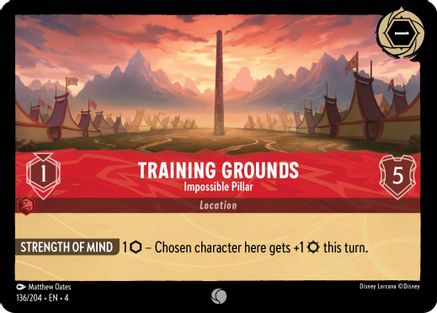 Training Grounds - Impossible Pillar (4-136) (Cold Foil)