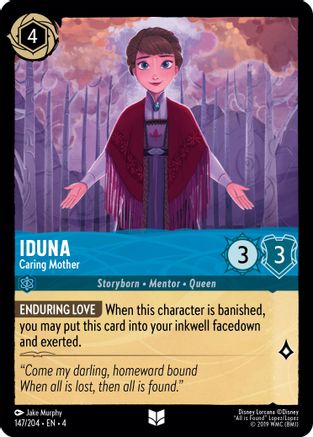 Iduna - Caring Mother (4-147) (Cold Foil)