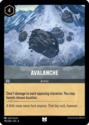 Avalanche (4-195) (Cold Foil)