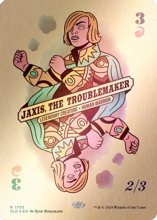 Jaxis, the Troublemaker (Rainbow Foil) (SLD-1703)