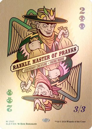 Rankle, Master of Pranks (Rainbow Foil) (SLD-1707)