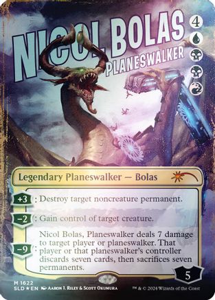 Nicol Bolas, Planeswalker (Rainbow Foil) (SLD-1622)