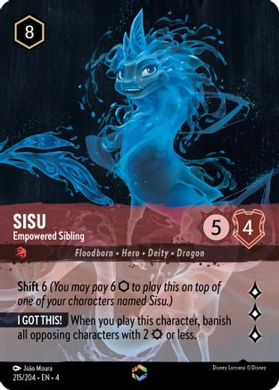 Sisu - Empowered Sibling (Enchanted) (4-215) (Holofoil)