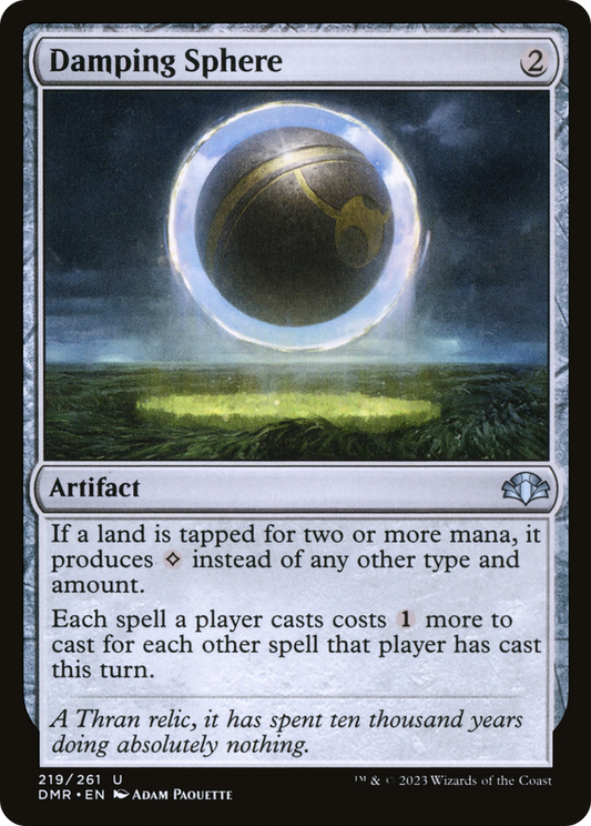 Damping Sphere (DMR-219) (Foil)