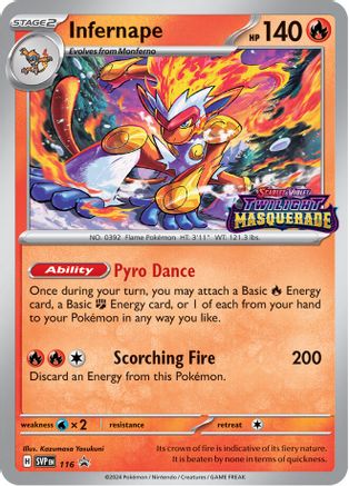 Infernape (SVP-116) (Holofoil)
