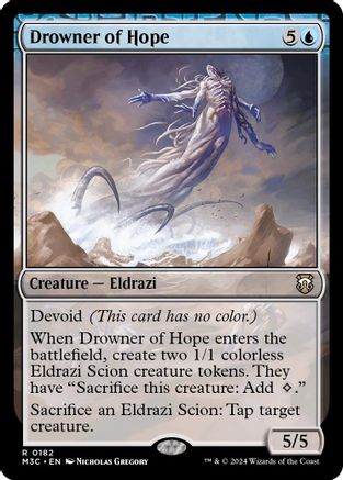Drowner of Hope (Ripple Foil) (M3C-182)