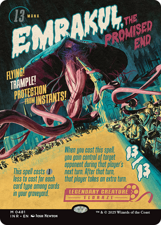 Emrakul, the Promised End (INR-481) (Showcase) (Borderless) (Foil)