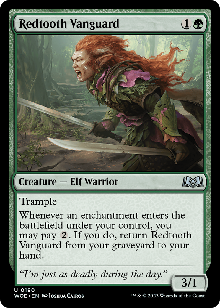 Redtooth Vanguard (WOE-180)