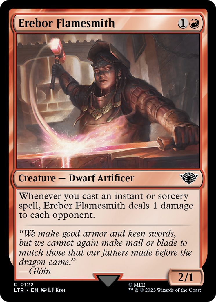 Erebor Flamesmith (LTR-122) (Foil)