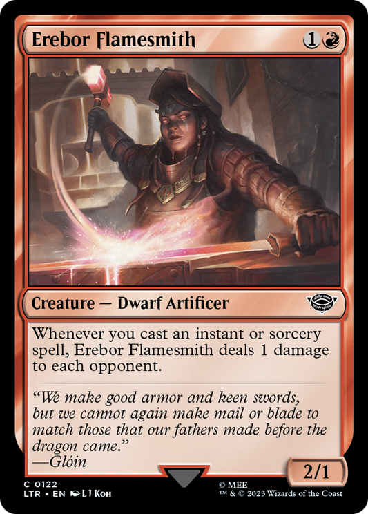 Erebor Flamesmith (LTR-122) (Foil)