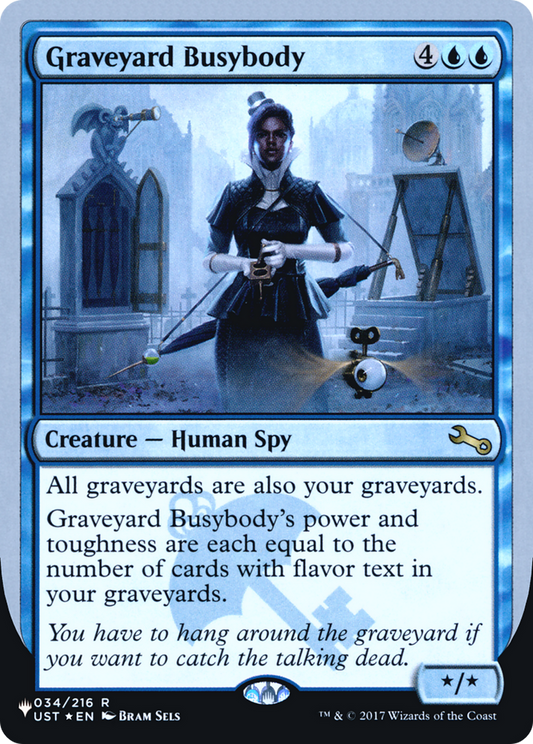 Graveyard Busybody (LIST-015) (Foil)