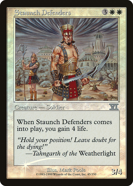 Staunch Defenders (FNM-012) (Foil)