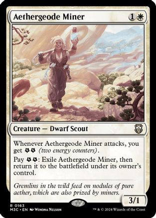 Aethergeode Miner (Ripple Foil) (M3C-163)