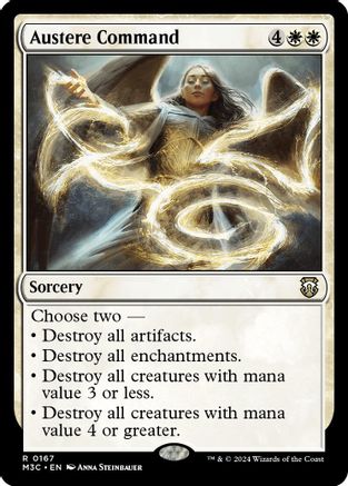 Austere Command (Ripple Foil) (M3C-167)