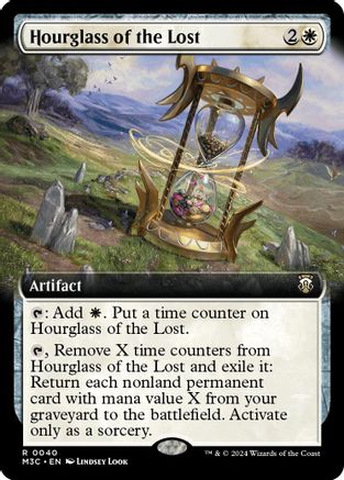Hourglass of the Lost (Extended Art) (Ripple Foil) (M3C-040)