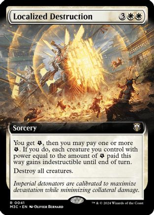 Localized Destruction (Extended Art) (Ripple Foil) (M3C-041)