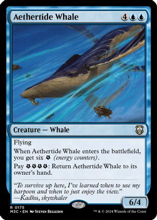 Aethertide Whale (Ripple Foil) (M3C-175)